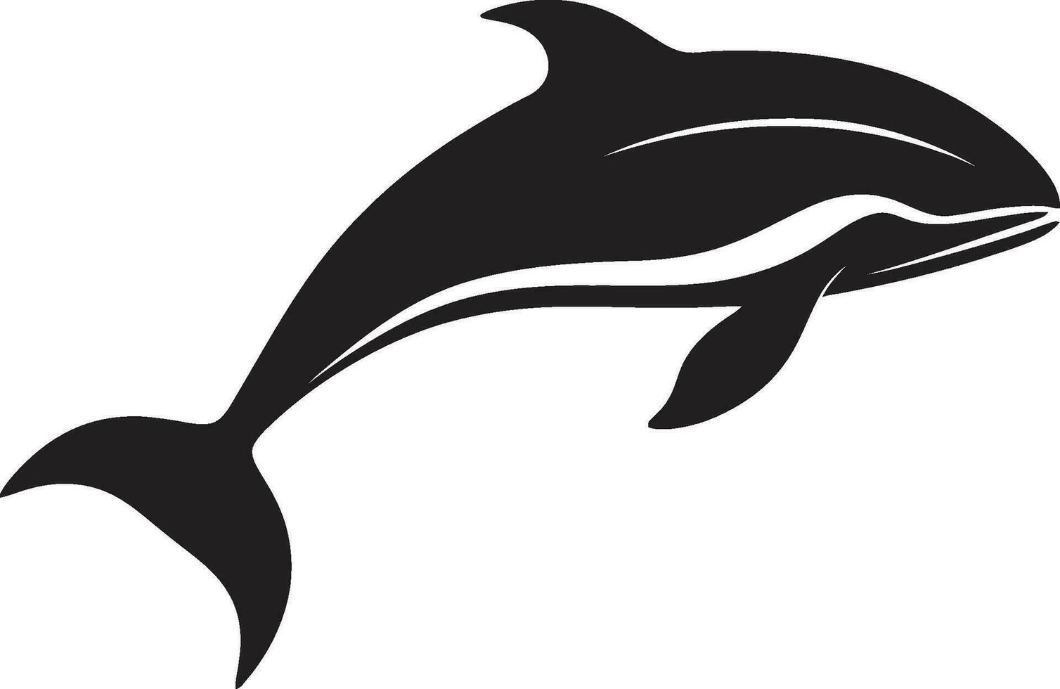 costiero cadenza balena emblema design onda sussurrante iconico balena vettore