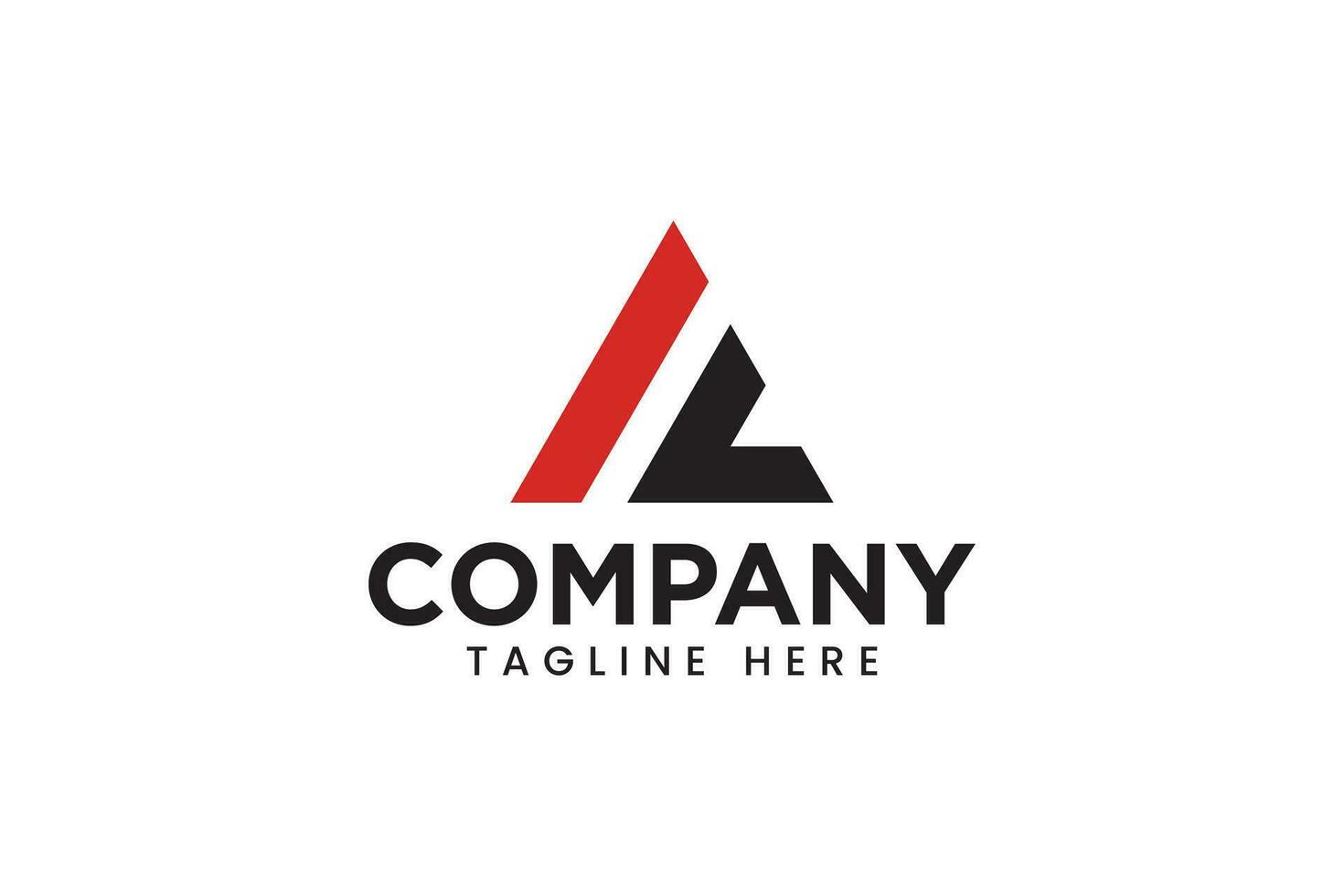 lettera un' c logo concetto con triangolo forma per professionale e attività commerciale azienda vettore