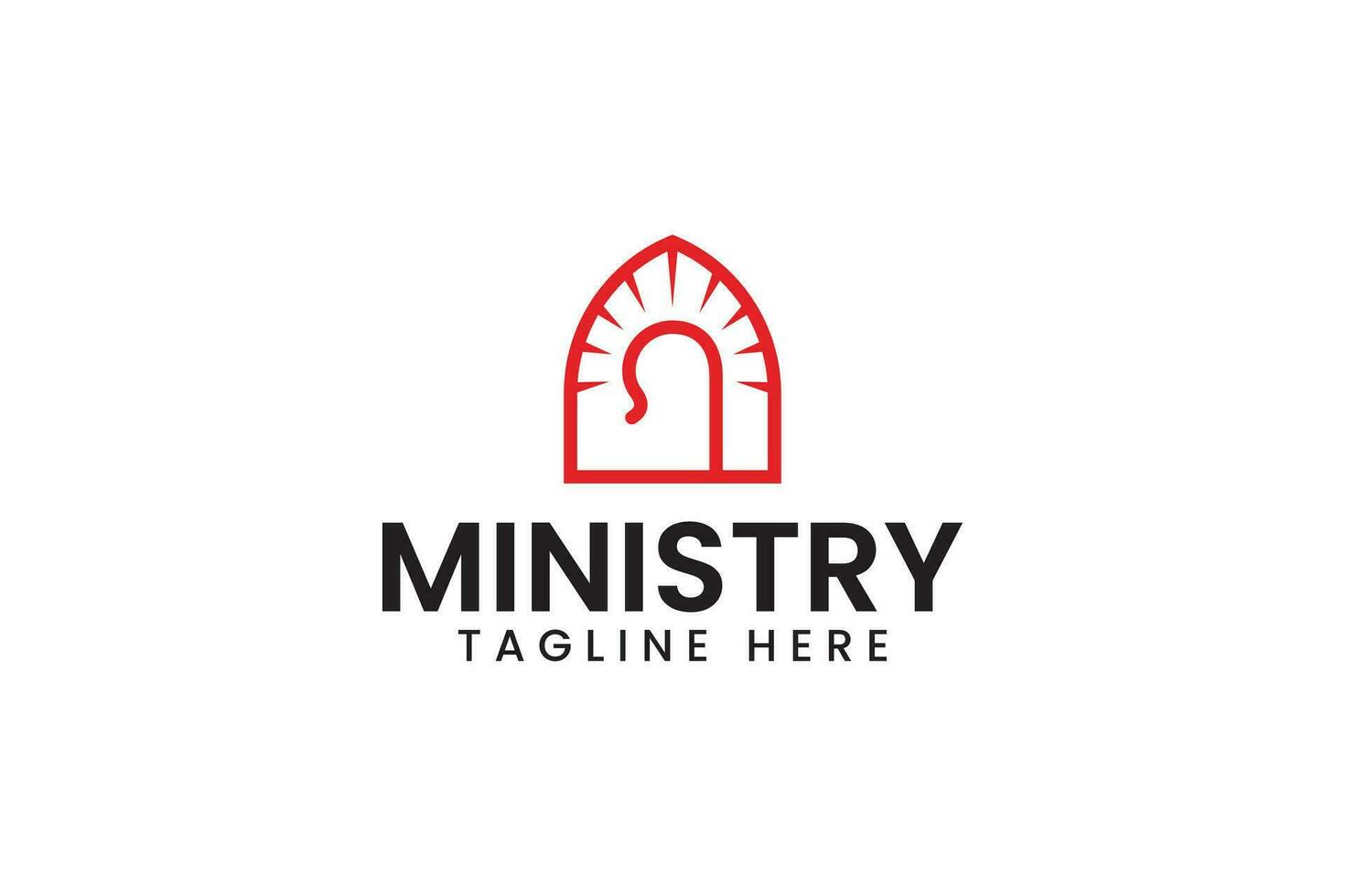 Chiesa ministero moderno logo design per cristiano formazione scolastica, cristiano organizzazione, e Bibbia apprendimento vettore