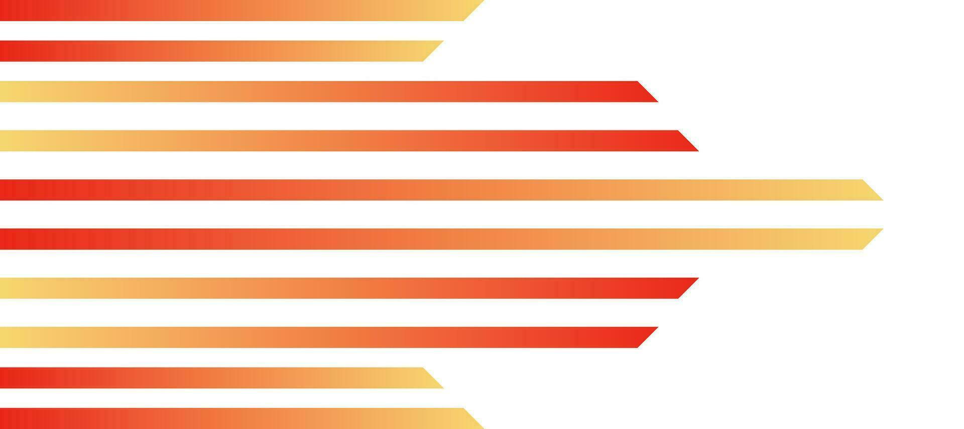 astratto velocità freccia strisce Linee arancia pendenza sfondo vettore