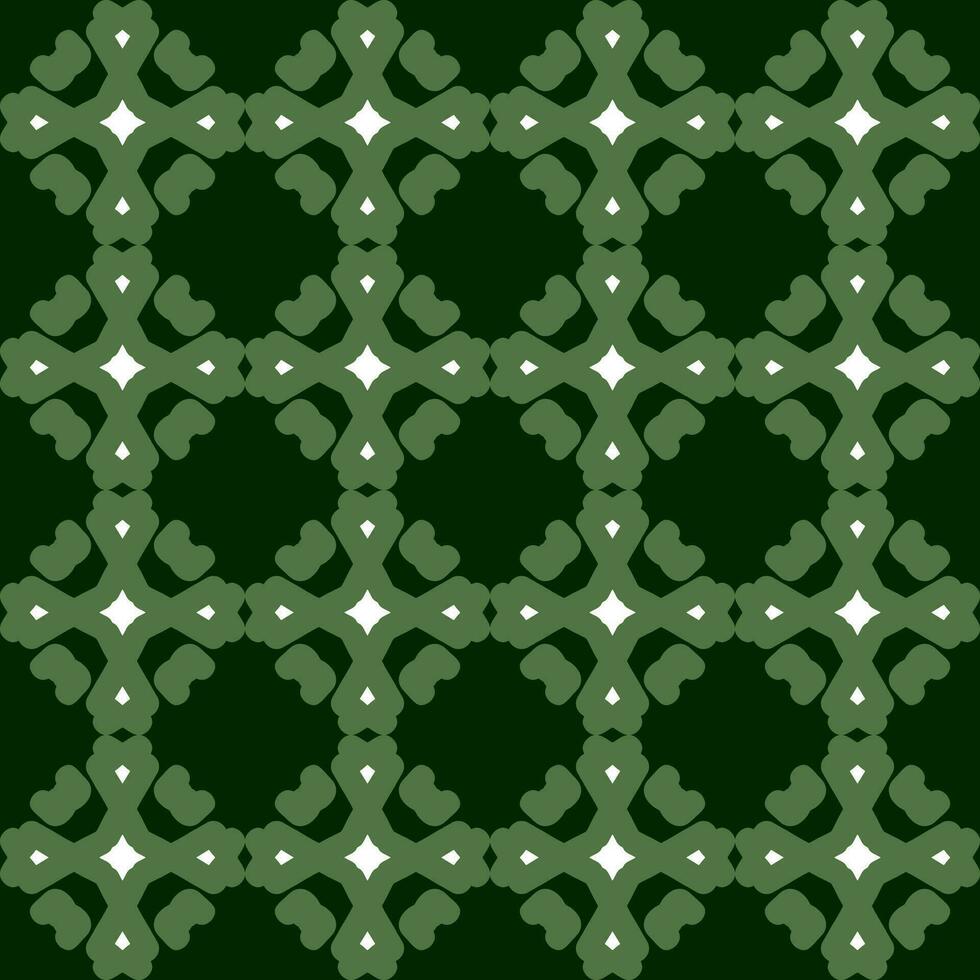 verde oliva mandala arte senza soluzione di continuità modello floreale creativo design sfondo vettore illustrazione