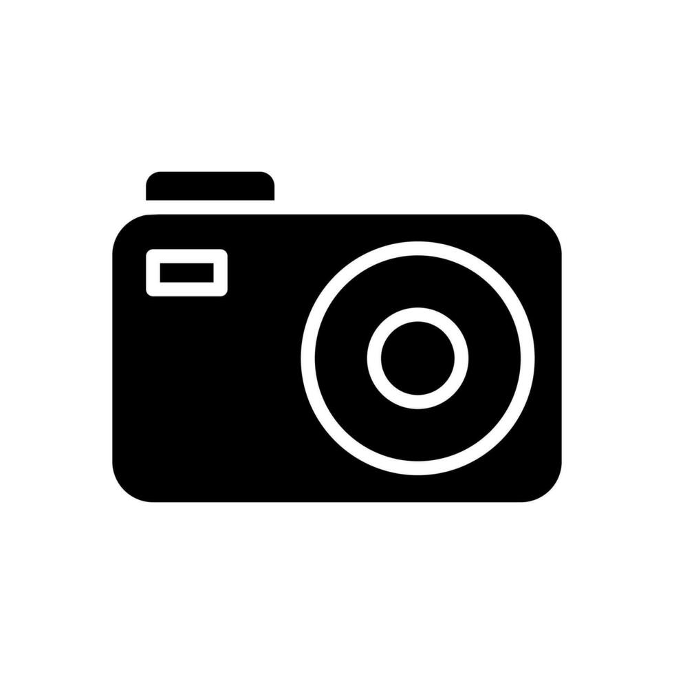 modello di progettazione dell'icona della fotocamera vettore