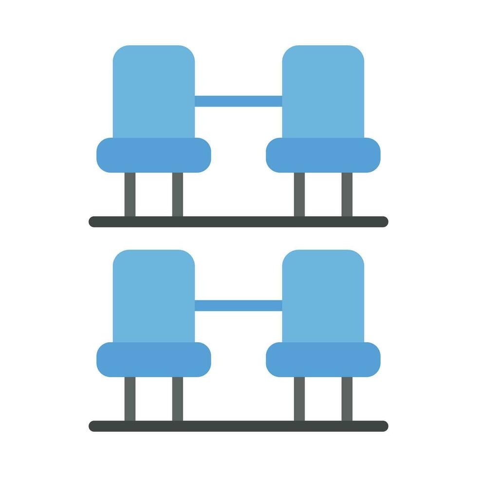 stadio posti a sedere vettore piatto icona per personale e commerciale uso.