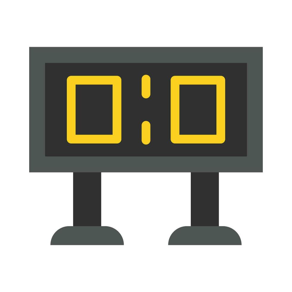 tabellone segnapunti vettore piatto icona per personale e commerciale uso.