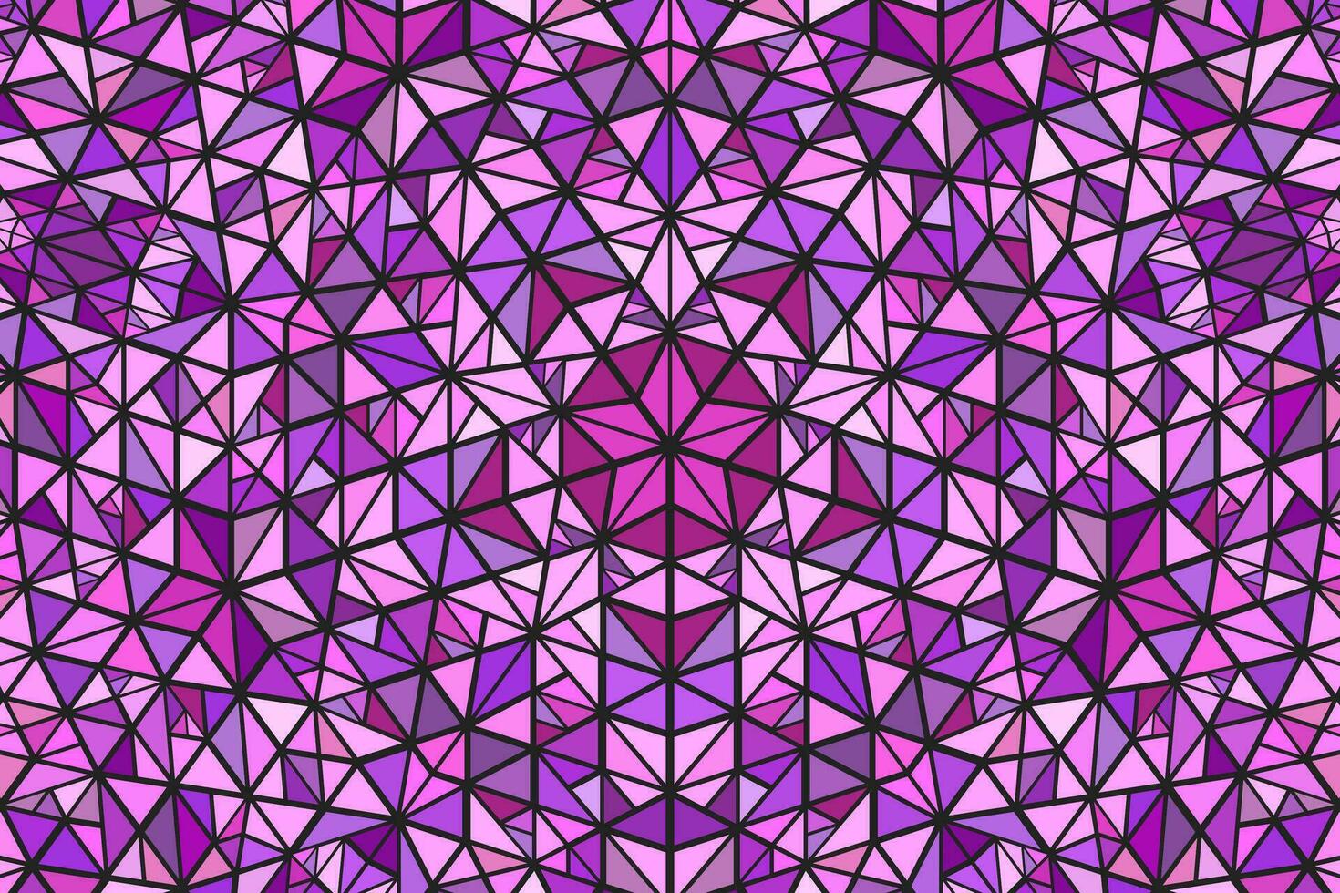 geometrico circolare piastrella modello mosaico sfondo - ipnotico colorato psichedelico astratto vettore grafico design nel viola e rosa toni