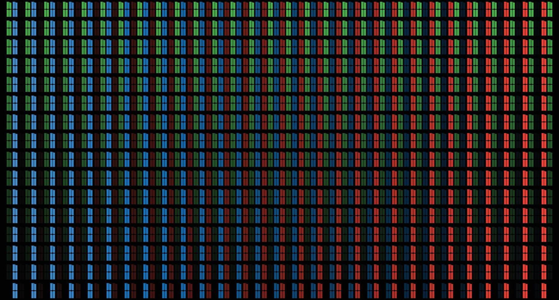 layout gradiente mva avanzato con pixel in scala macro vettore
