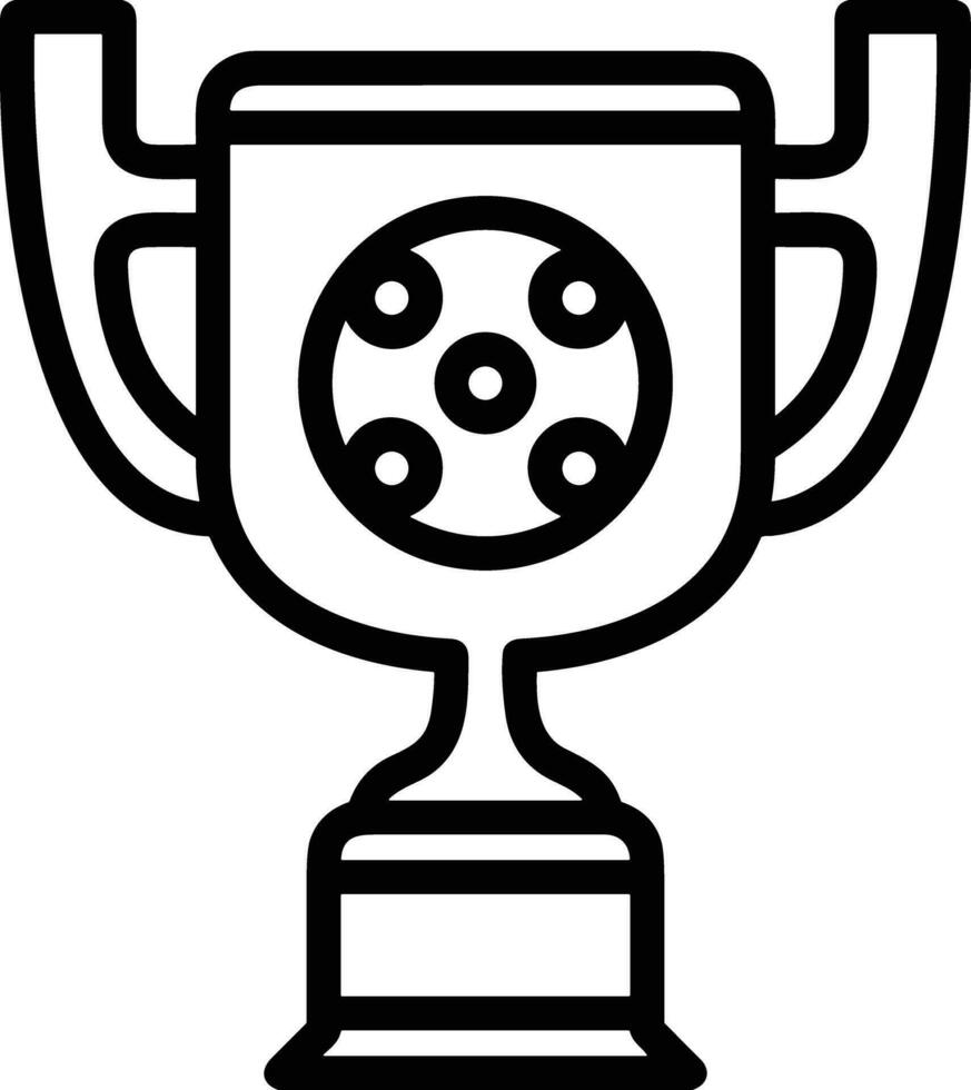 vincitore successo icona simbolo vettore Immagine. illustrazione di trofeo premio campione vincere campionato letto design Immagine