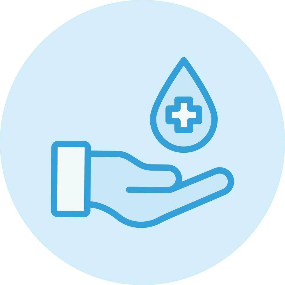 sangue donazione vettore icona design illustrazione