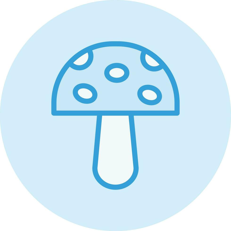illustrazione del design dell'icona di vettore del fungo
