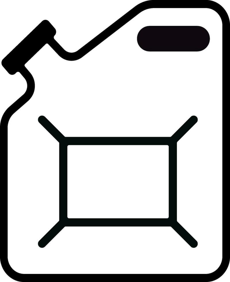 carburante consegna icona vettore illustrazione