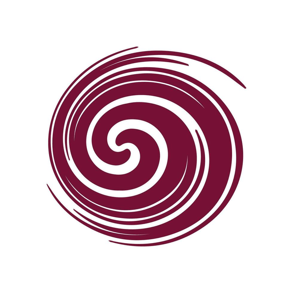uragano logo simbolo astratto icona vettore illustrazione o tornado logo modello