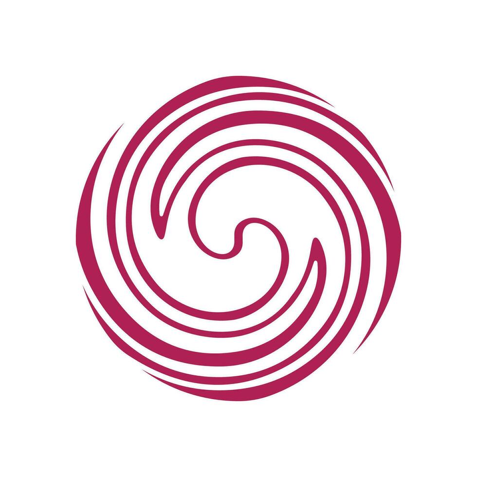 uragano logo simbolo astratto icona vettore illustrazione o tornado logo modello
