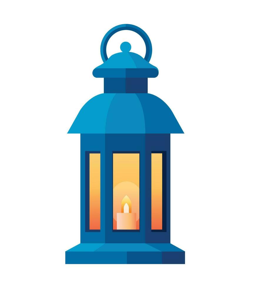 Ramadan lanterna vettore illustrazione