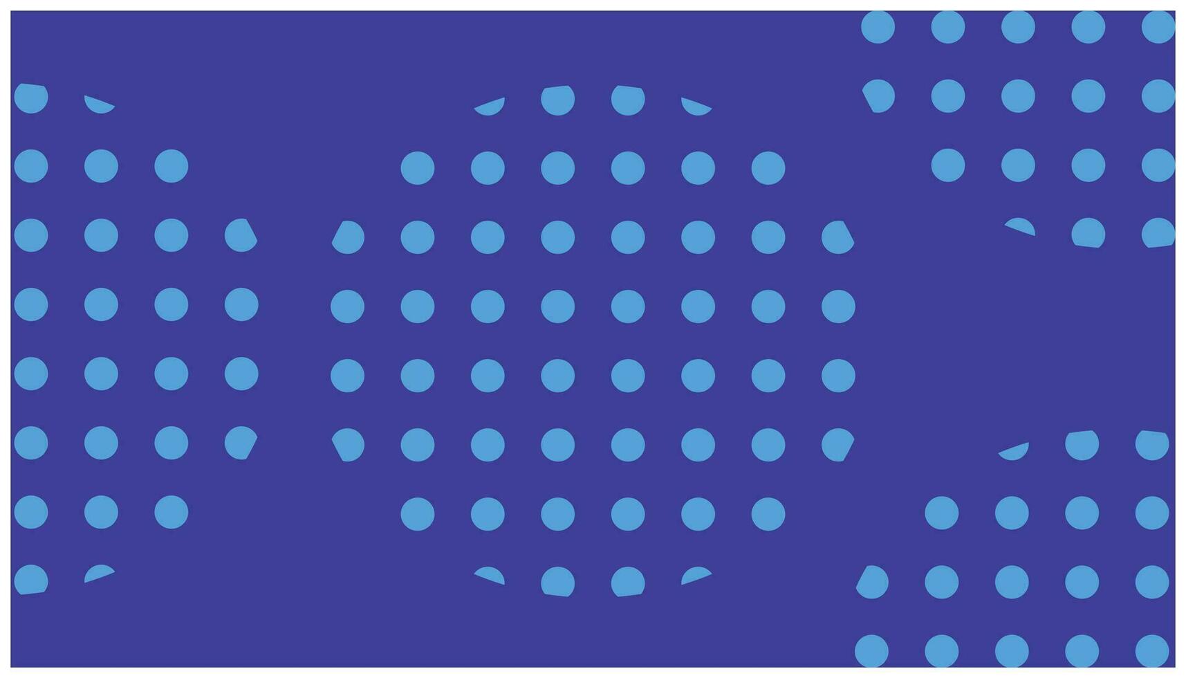 blu polka punto modello su blu sfondo. vettore illustrazione per il tuo design. sfondo modello con geometrico modelli