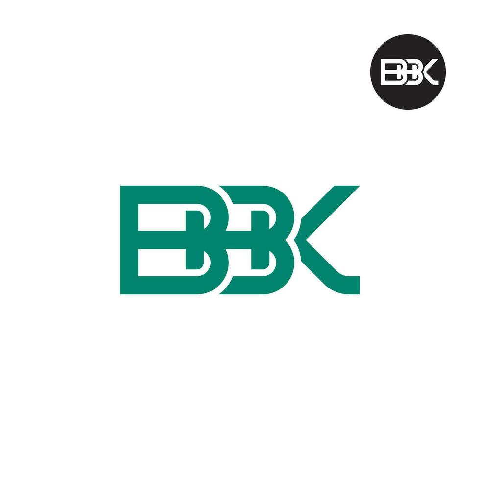 lettera bb monogramma logo design vettore
