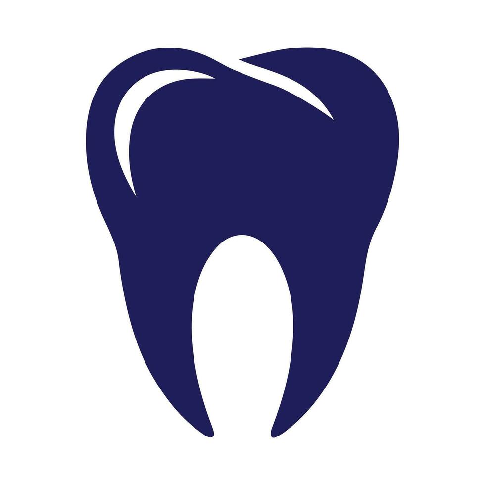 denti dente logo design vettore illustrazione