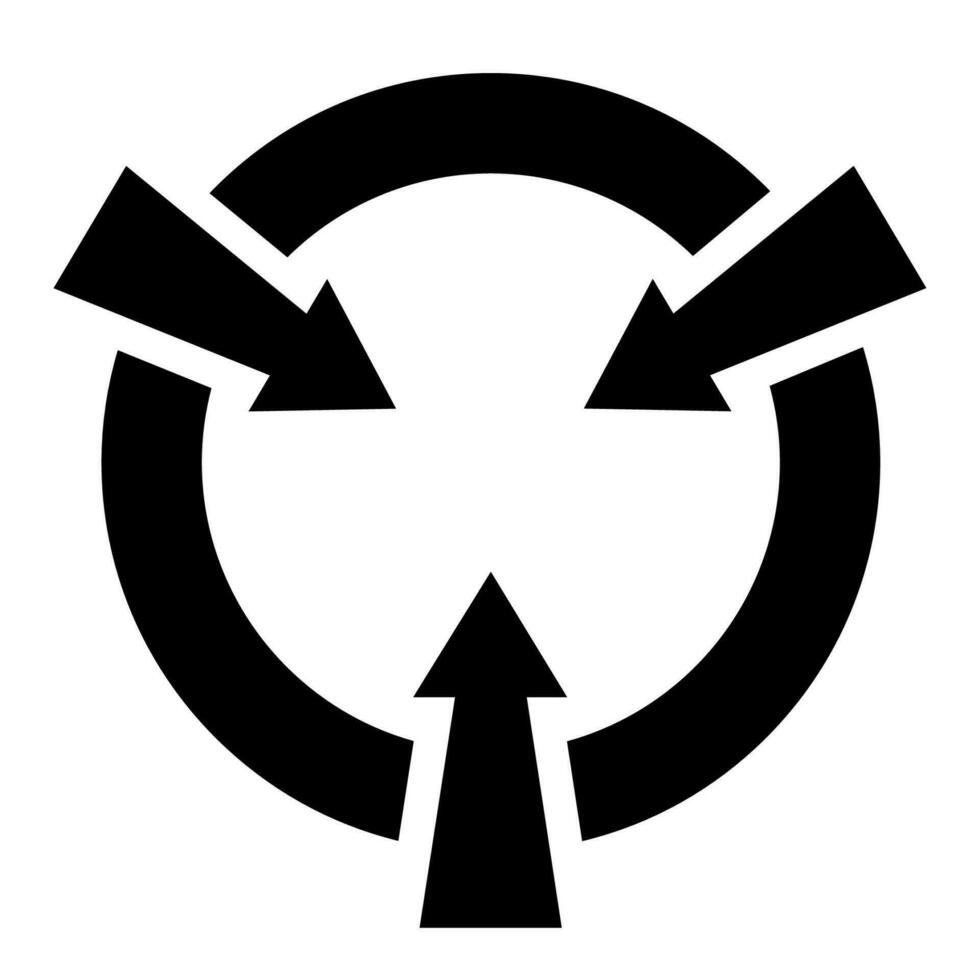 segno simbolo del dispositivo sensibile alle scariche elettrostatiche vettore