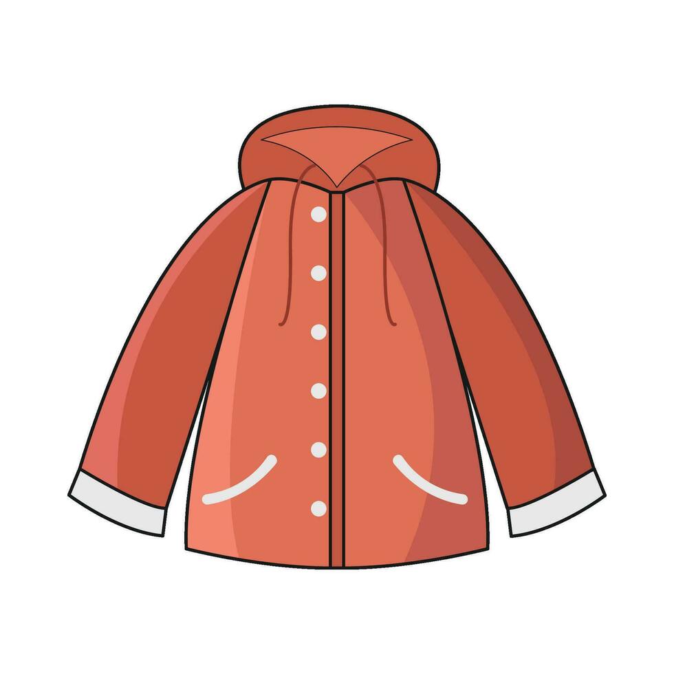 giacca stoffa illustrazione vettore