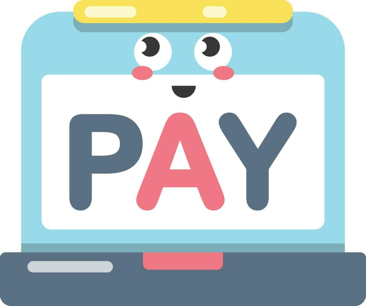 Internet pagamento icona. in linea pagamento icona vettore