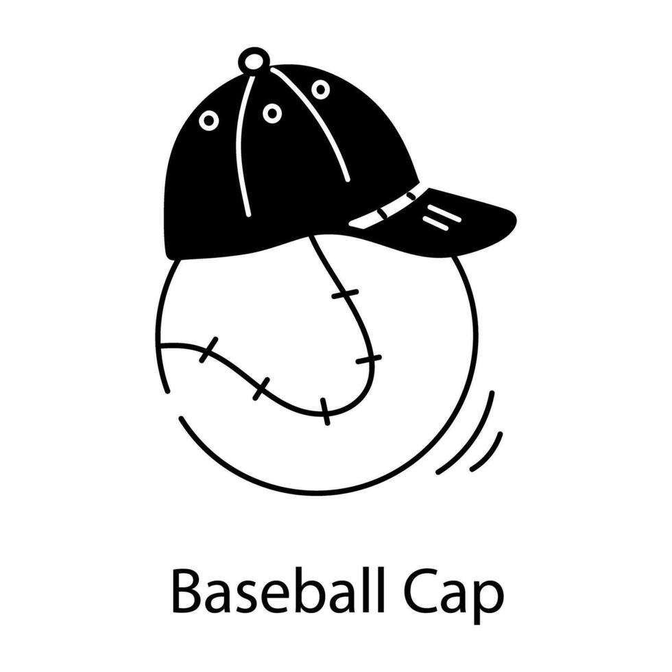 di moda baseball berretto vettore