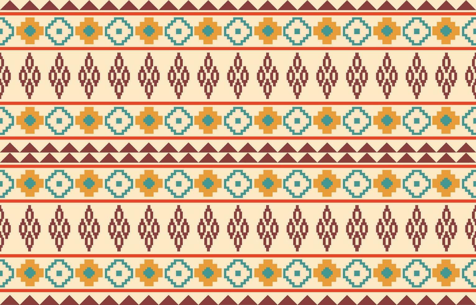 etnico astratto ikat arte. azteco ornamento Stampa. geometrico etnico modello senza soluzione di continuità colore orientale. design per sfondo ,tenda, tappeto, sfondo, vestiario, avvolgere, batik, vettore illustrazione.