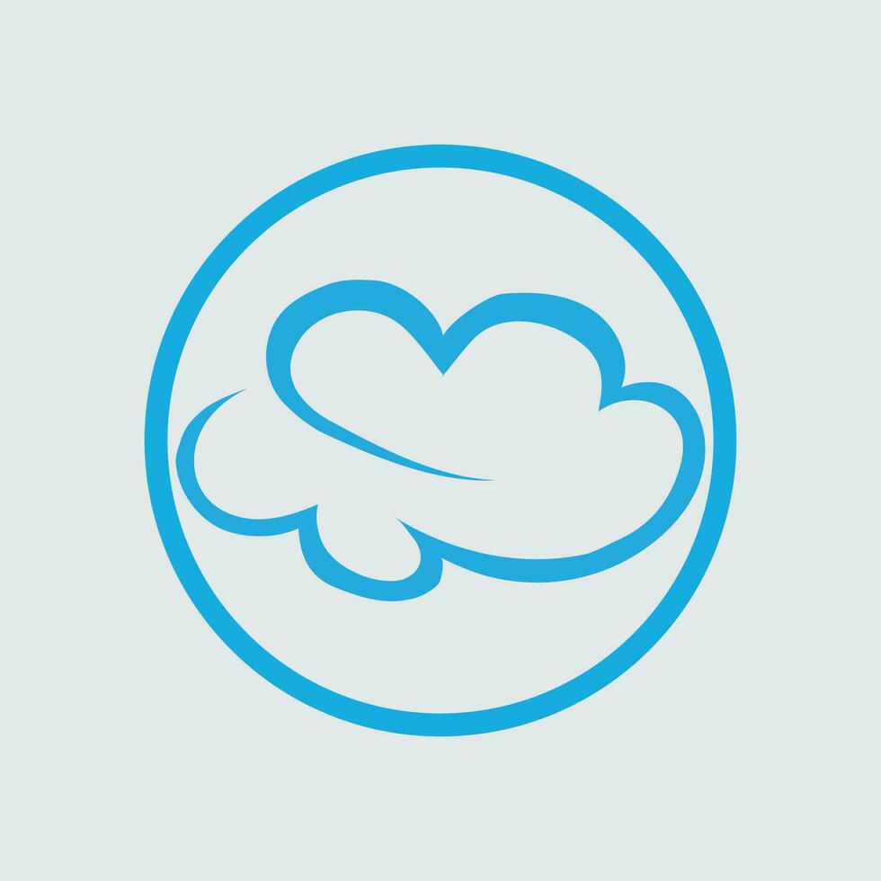 nube pendenza logo. nube e freccia concetto. il branding per inizio su, agenzia, app, Software, Banca dati, ospitando, informatica, server, eccetera. premio vettore logo modello design