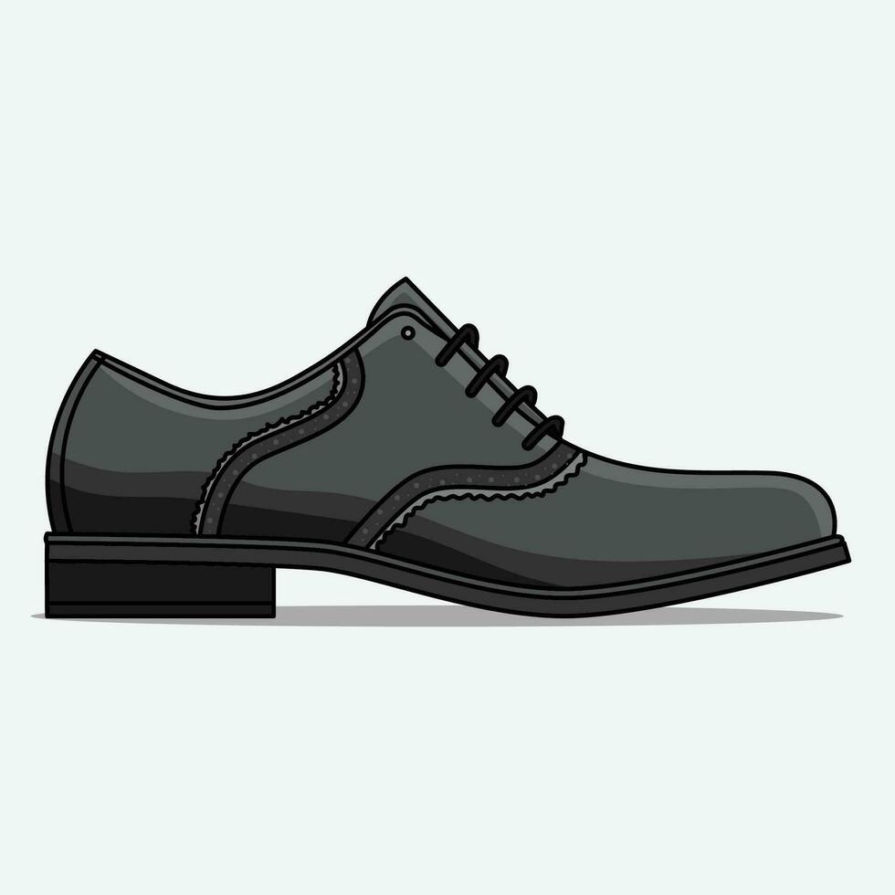 casuale opera scarpe moderno vettore