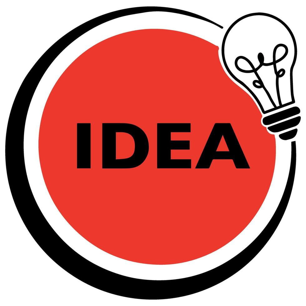 idea vettore illustrazione etichetta distintivo etichetta