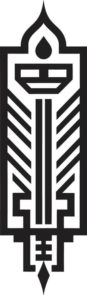 deco Linee e angoli logo design cromatico deco geometria geometrico vettore logo