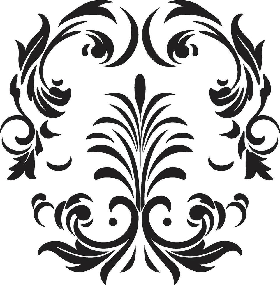 senza tempo eleganza decorativo design logo icona intricato ornamentale fiorire vettore emblema design