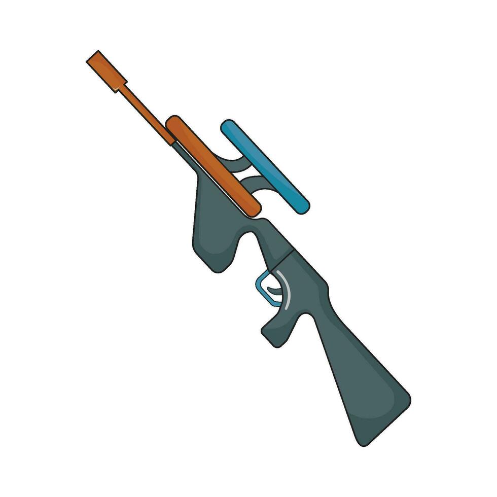 fucile da caccia arma illustrazione vettore