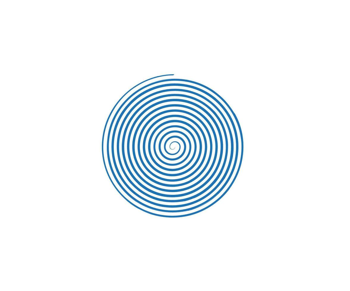 cerchio, elica, scorrere, spirale icona. vettore illustrazione.
