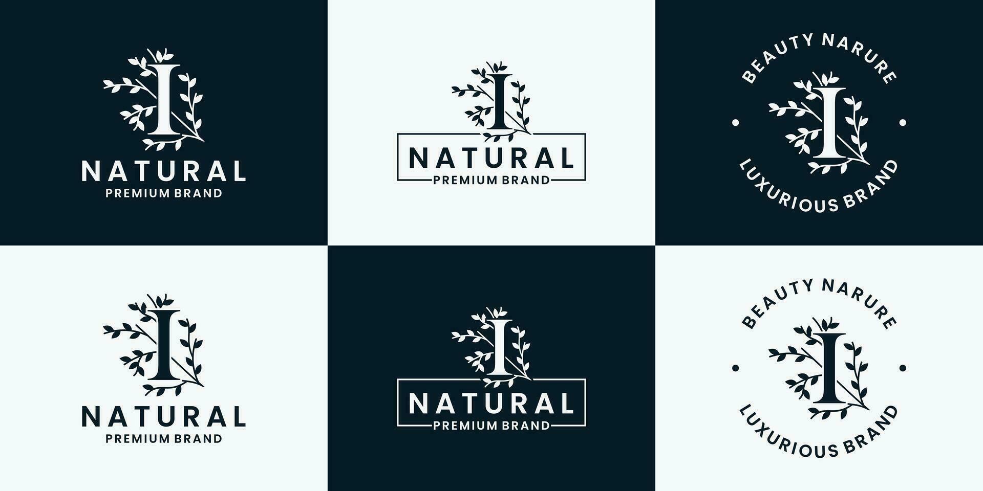 lusso logo design collezione per marchio, aziendale identità vettore