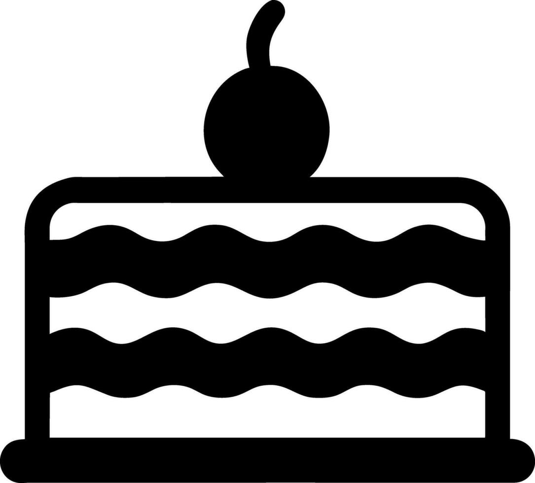 torta icona vettore