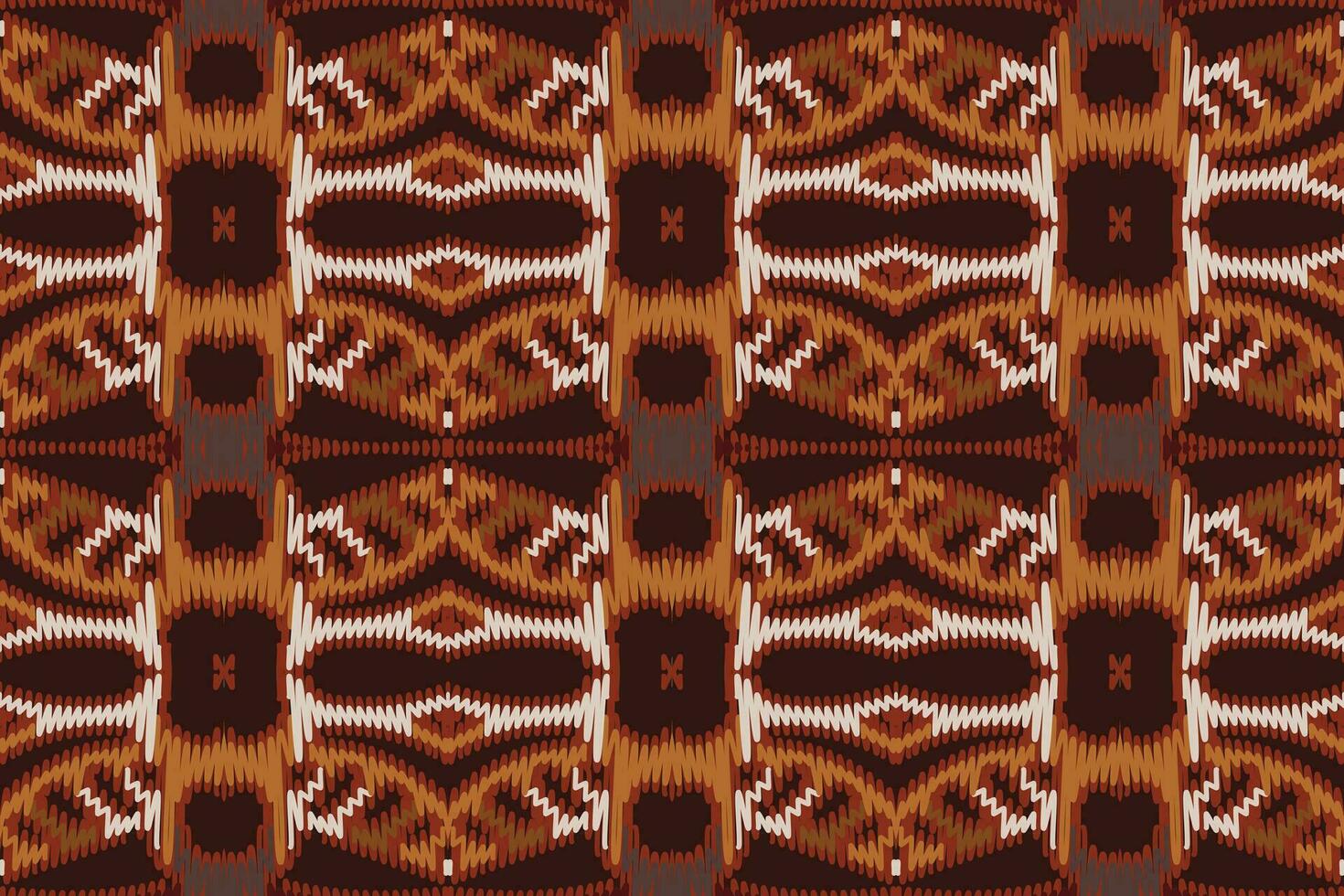 dupatta modello senza soluzione di continuità australiano aborigeno modello motivo ricamo, ikat ricamo vettore design per Stampa figura tribale inchiostro su stoffa patola sari