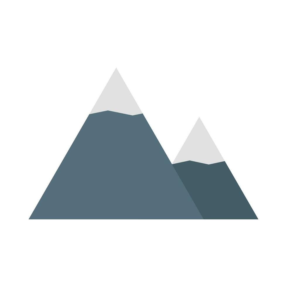 montagna vettore piatto icona per personale e commerciale uso.