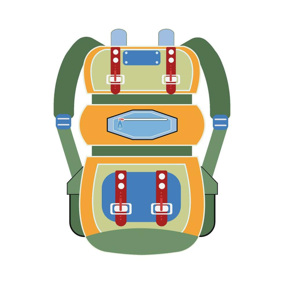 zaino scuola illustrazione vettore