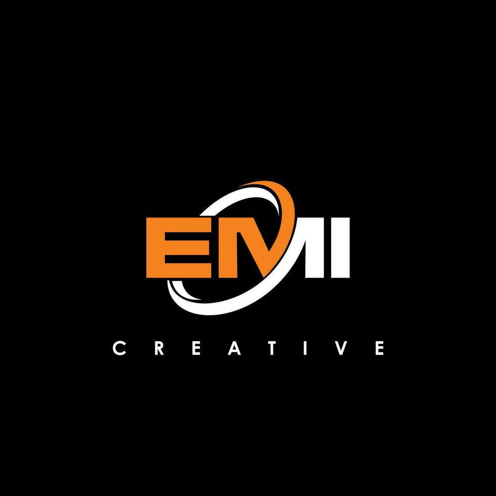 emi lettera iniziale logo design modello vettore illustrazione