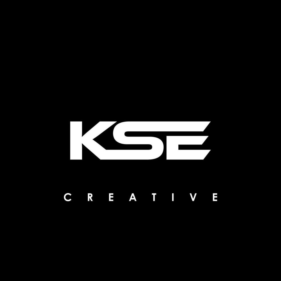 kse lettera iniziale logo design modello vettore illustrazione