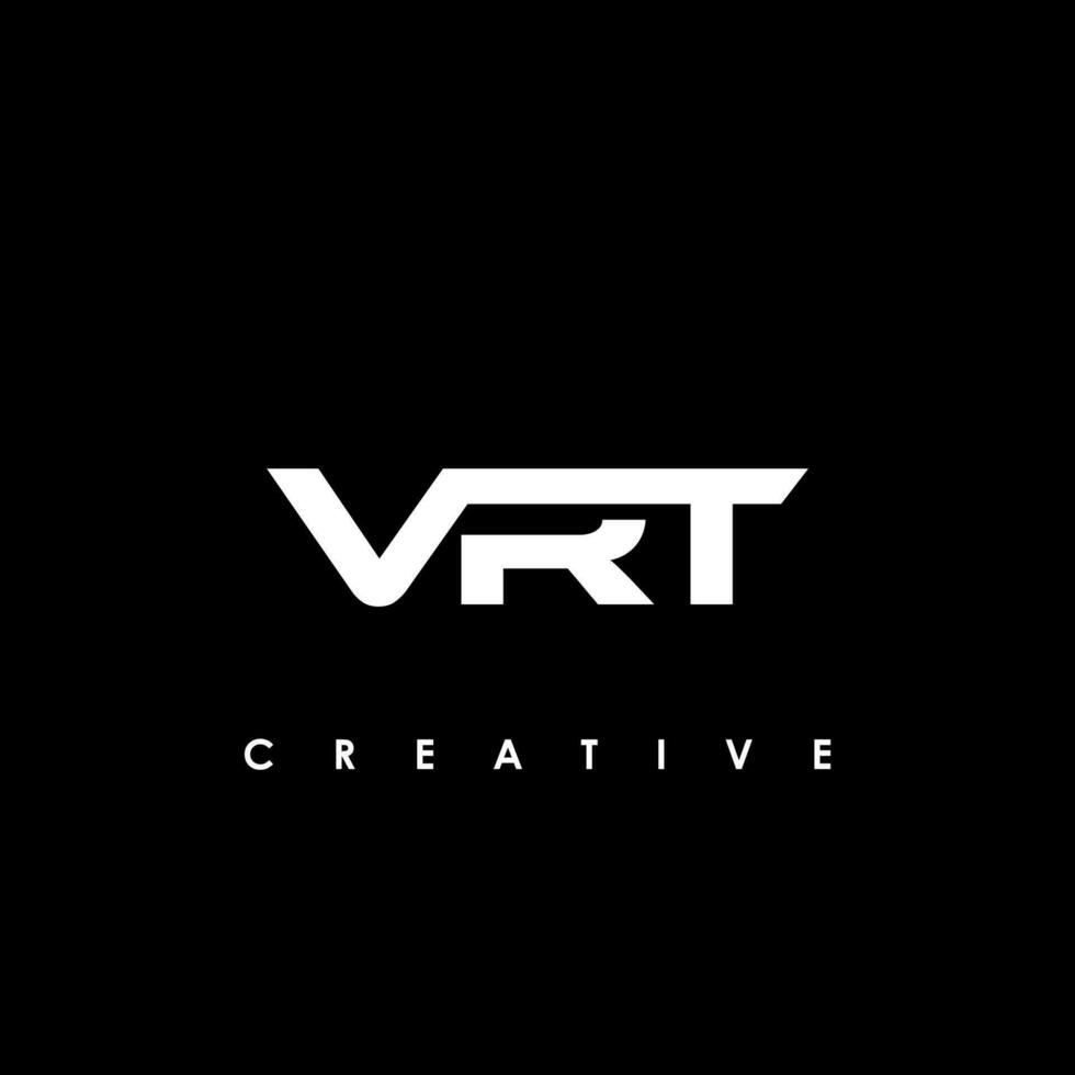 vrt lettera iniziale logo design modello vettore illustrazione