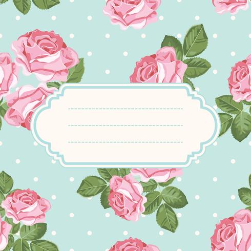 Modello Senza Cuciture Rosa Shabby Chic Su Sfondo A Pois Scarica Immagini Vettoriali Gratis Grafica Vettoriale E Disegno Modelli