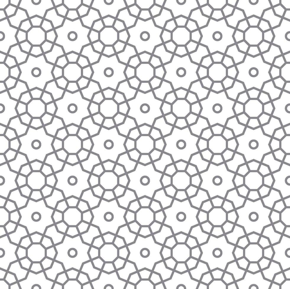 senza soluzione di continuità astratto geometrico modello nel Arabo stile vettore