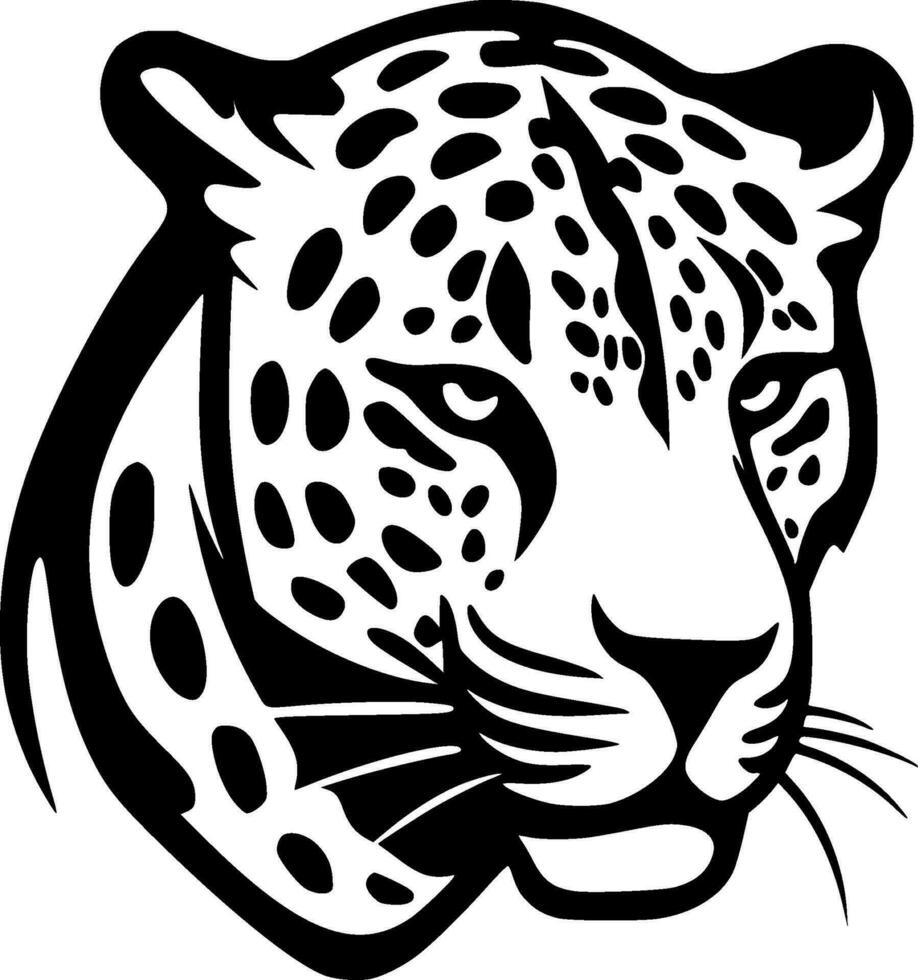 leopardo - alto qualità vettore logo - vettore illustrazione ideale per maglietta grafico