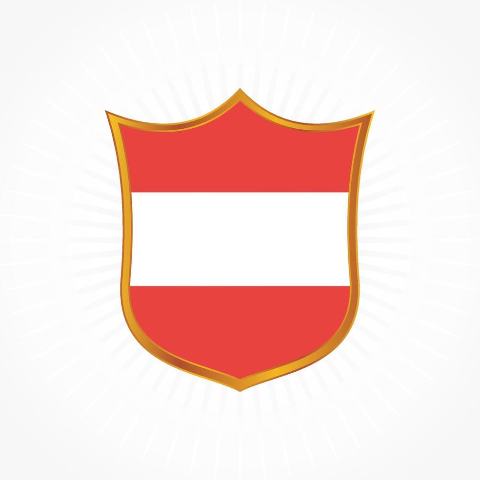 disegno vettoriale bandiera austria