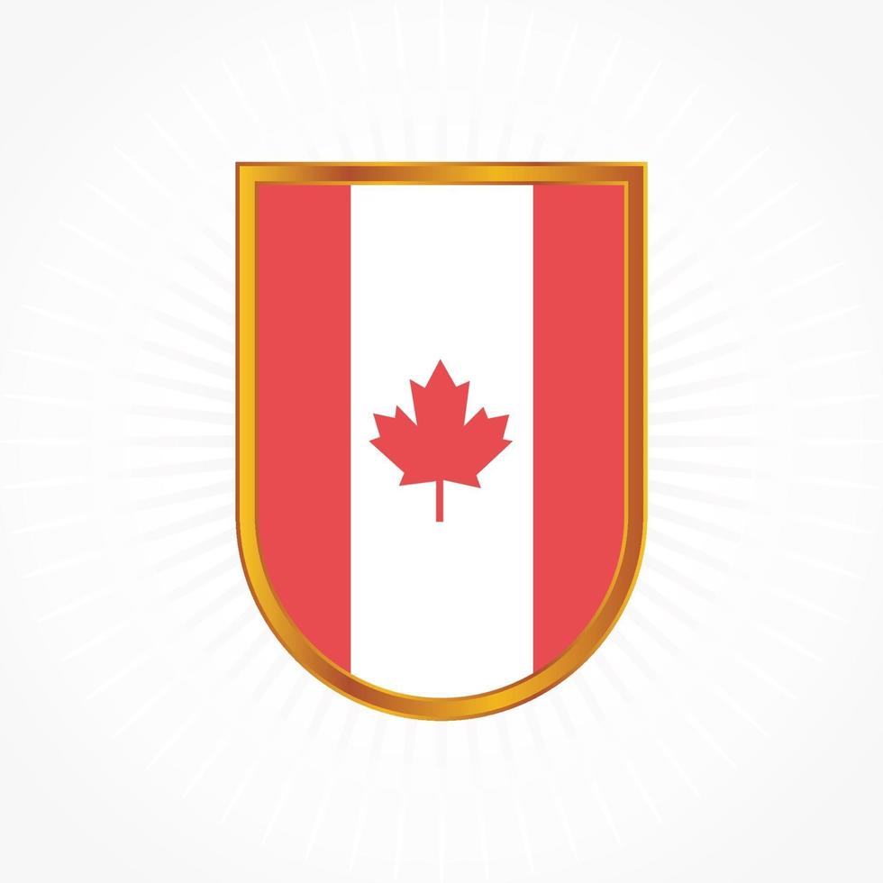 disegno vettoriale bandiera canada