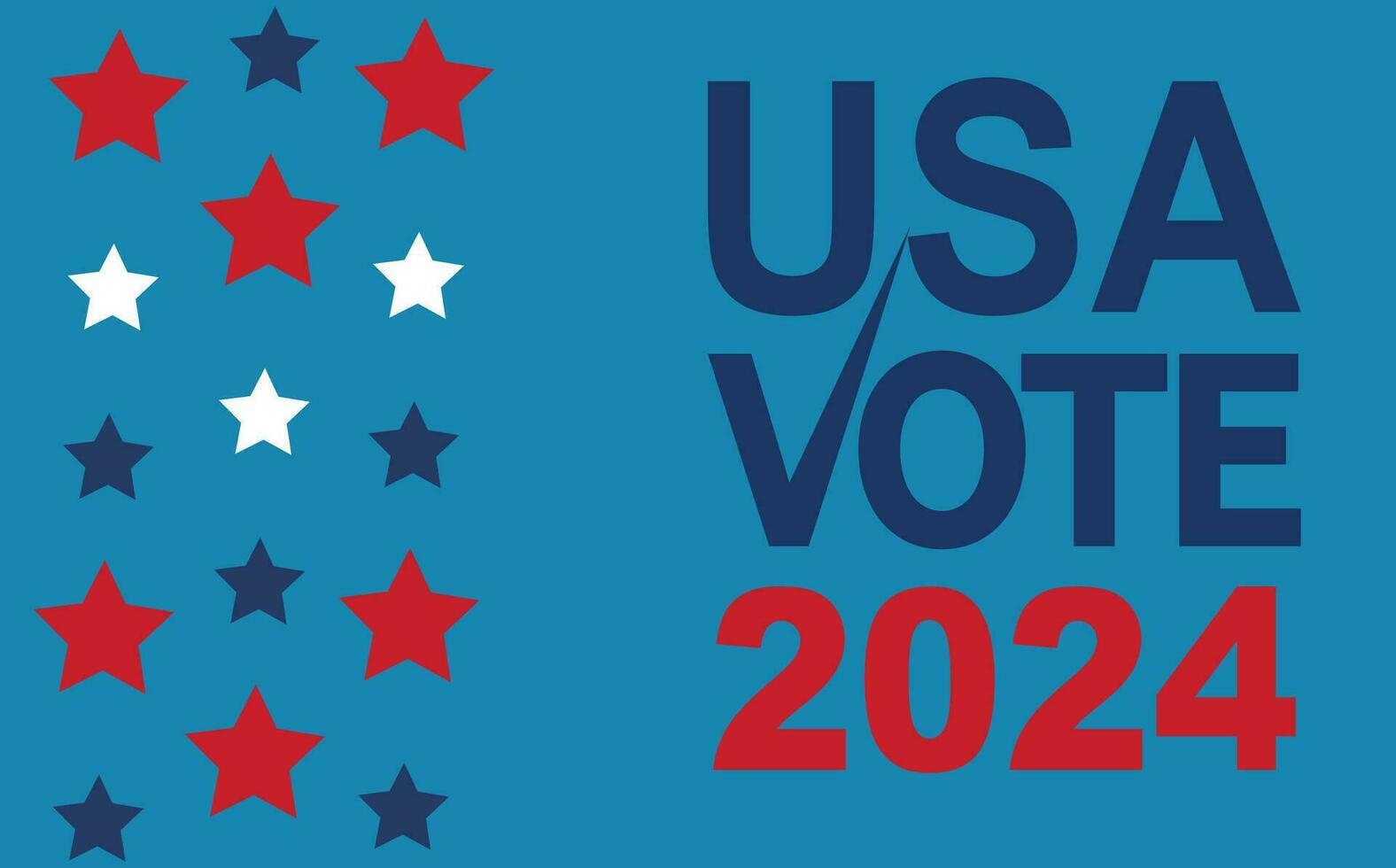 2024 presidenziale elezione giorno nel Stati Uniti d'America, novembre 5, carta design. votazione per il tuo futuro vettore