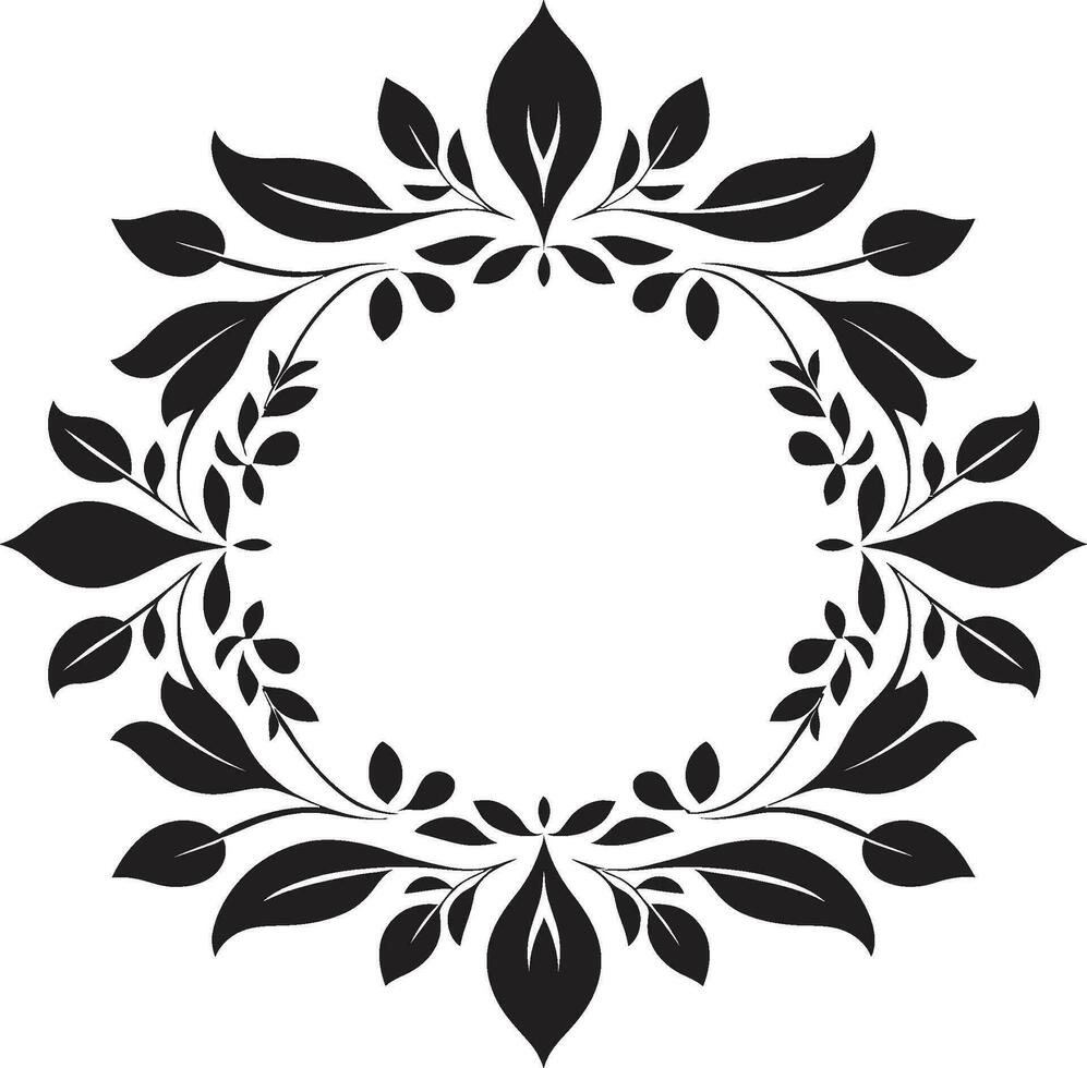 strutturato fiori geometrico floreale modello floreale reticolo nero vettore piastrella icona