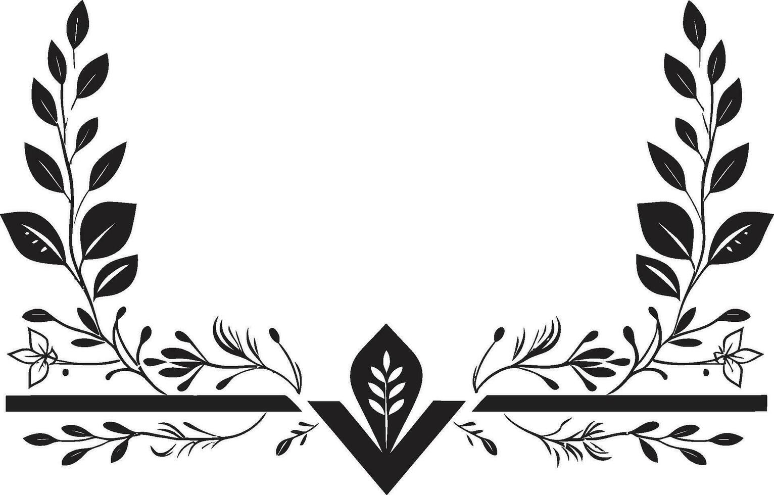 tassellato bellezza nero emblema design geometrico eleganza floreale piastrella icona vettore