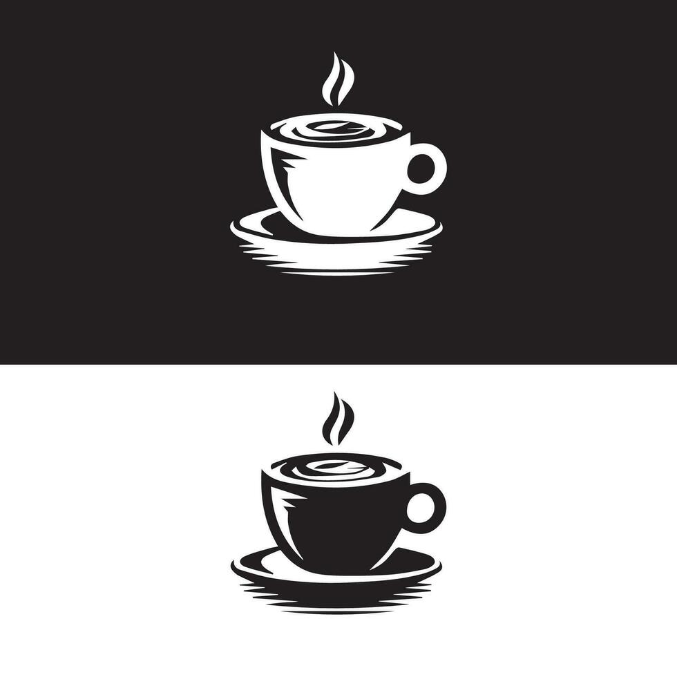 caldo caffè tazza vettore icona illustrazione. gratuito vettore