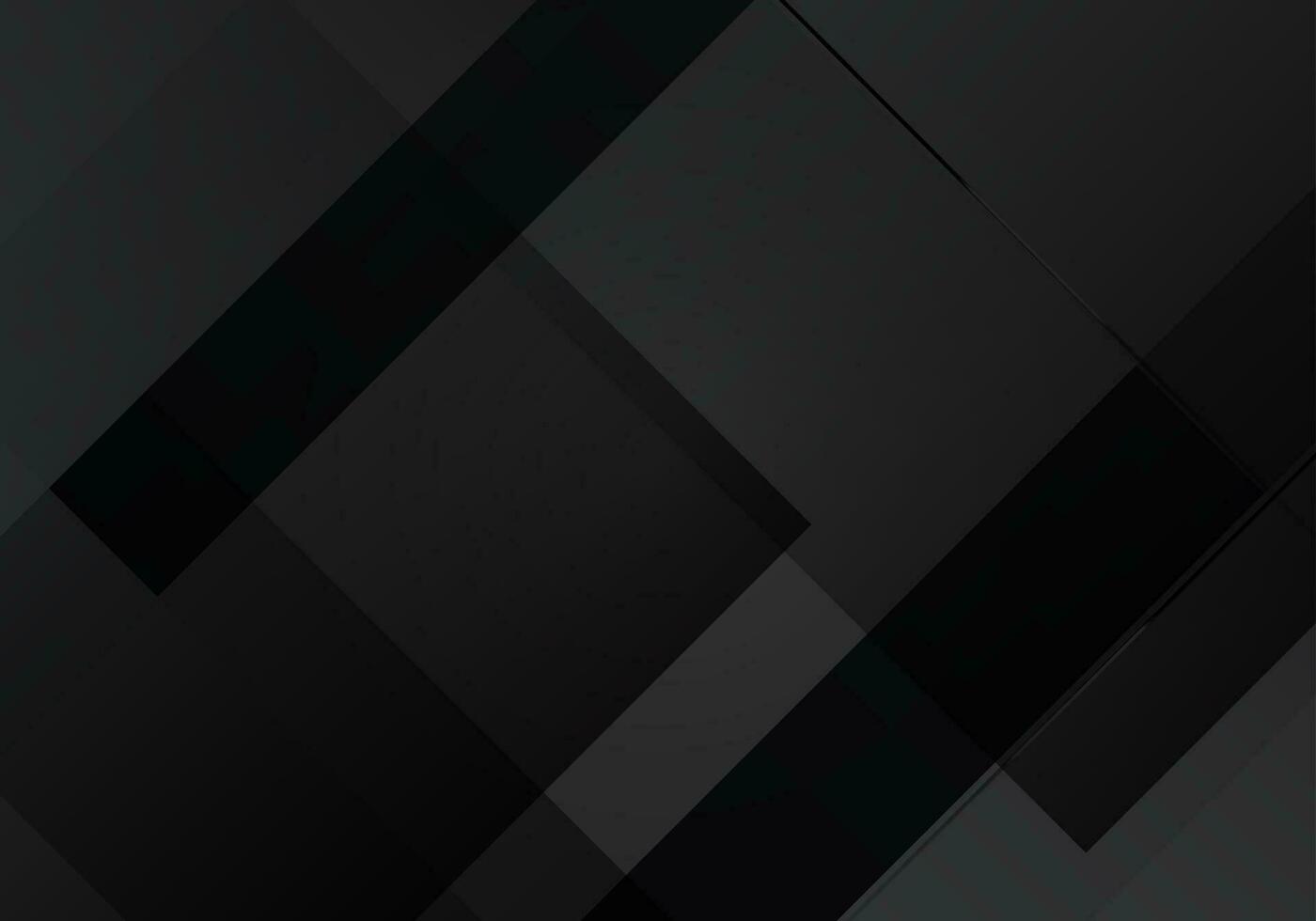 scuro geometrico nero astratto sfondo elegante design pattern vettore